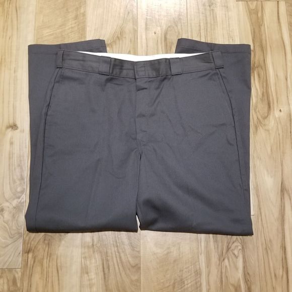 NEW Dickies 874 Pants Original Fit Work Pant 38x30 Mens Gray Straight Leg - Picture 3 of 10